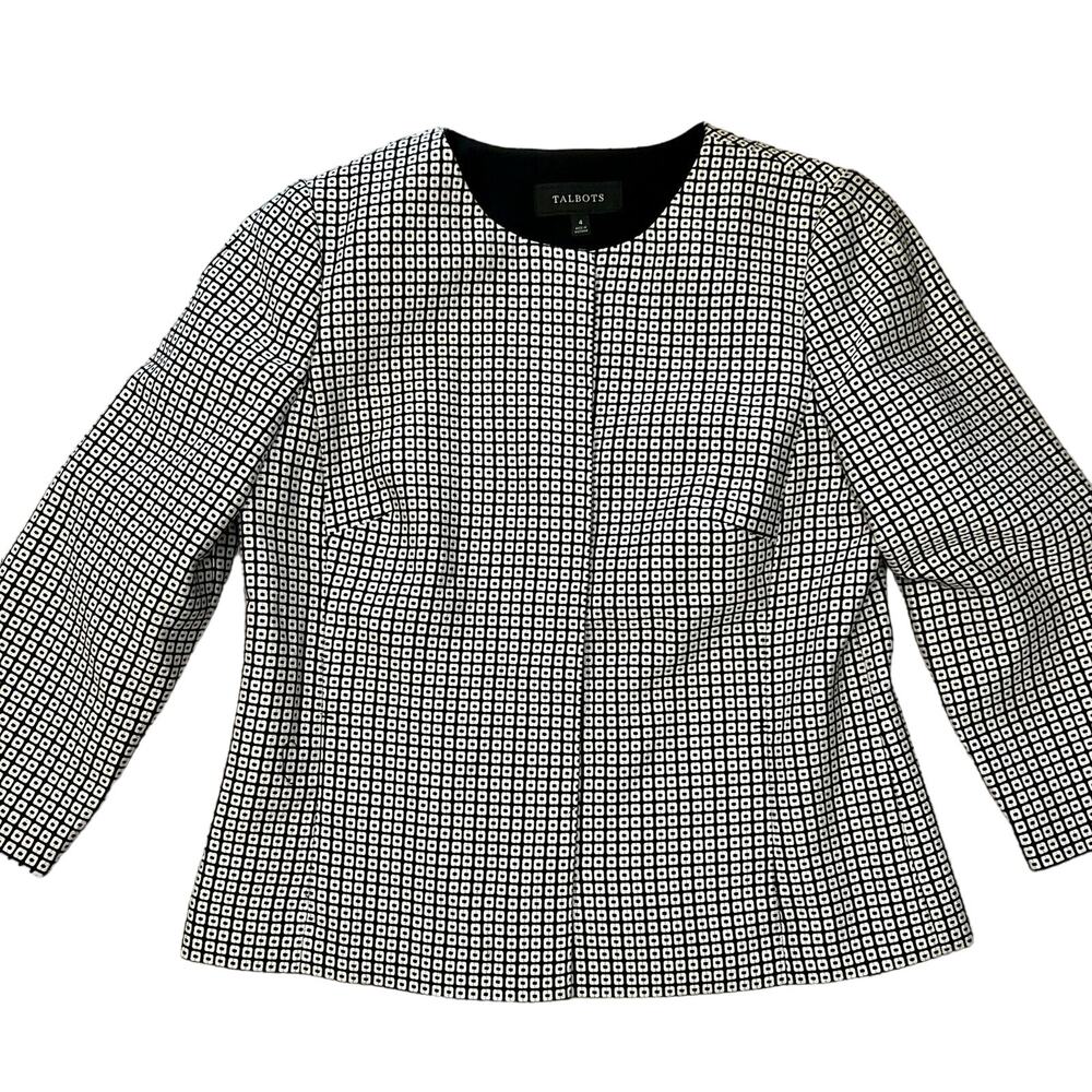 Talbots blazer size 4